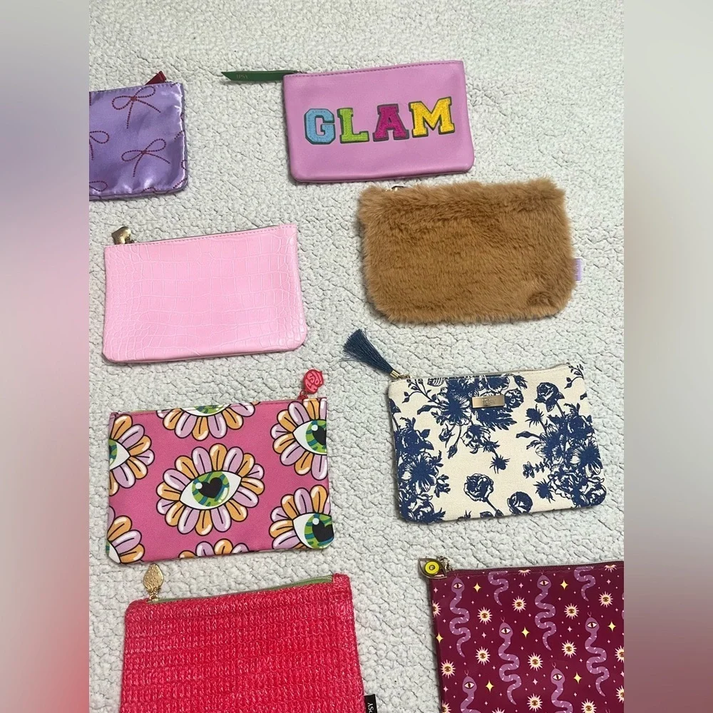 Assorted Small Cosmetic Ispy Pouches